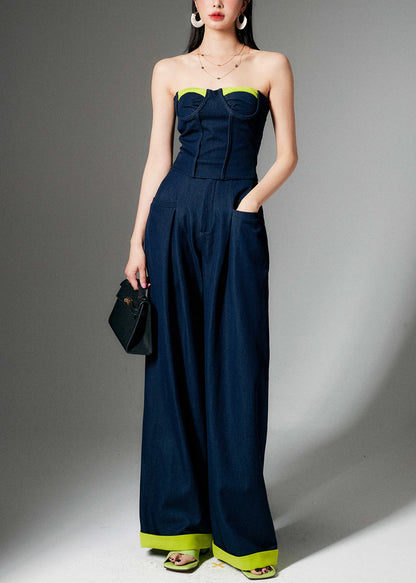 A Vintage Style Pants with Delicate Timeless Details