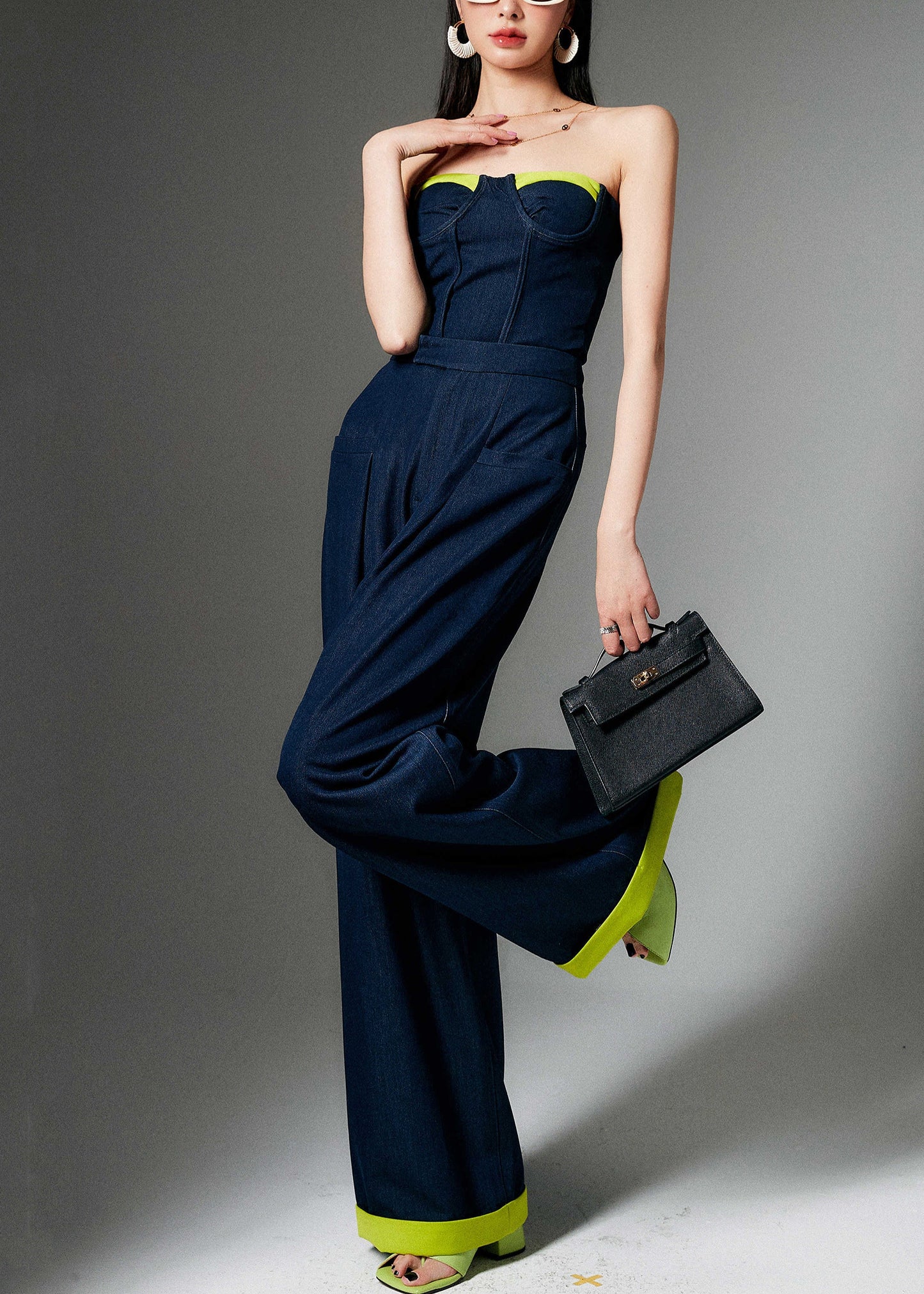 A Vintage Style Pants with Delicate Timeless Details