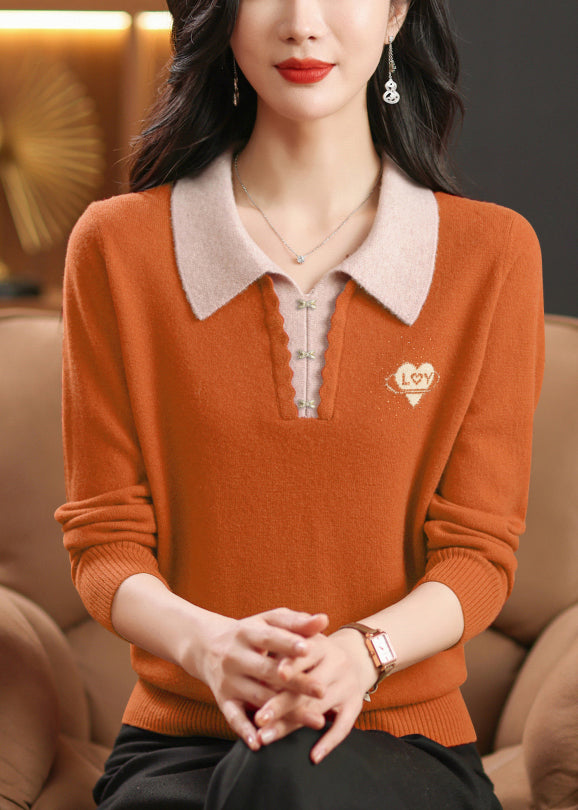 Well Tailored Sweater with a Graceful Silhouette