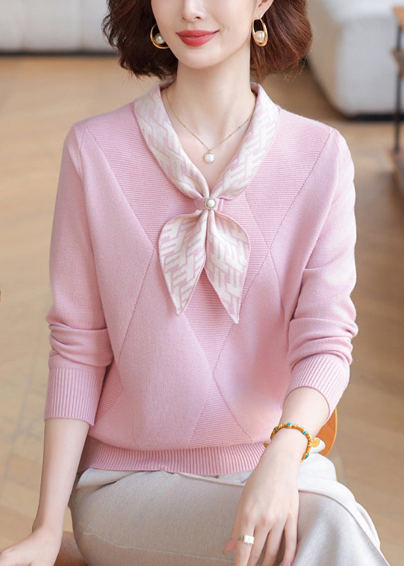 Well Tailored Pullover with a Graceful Silhouette