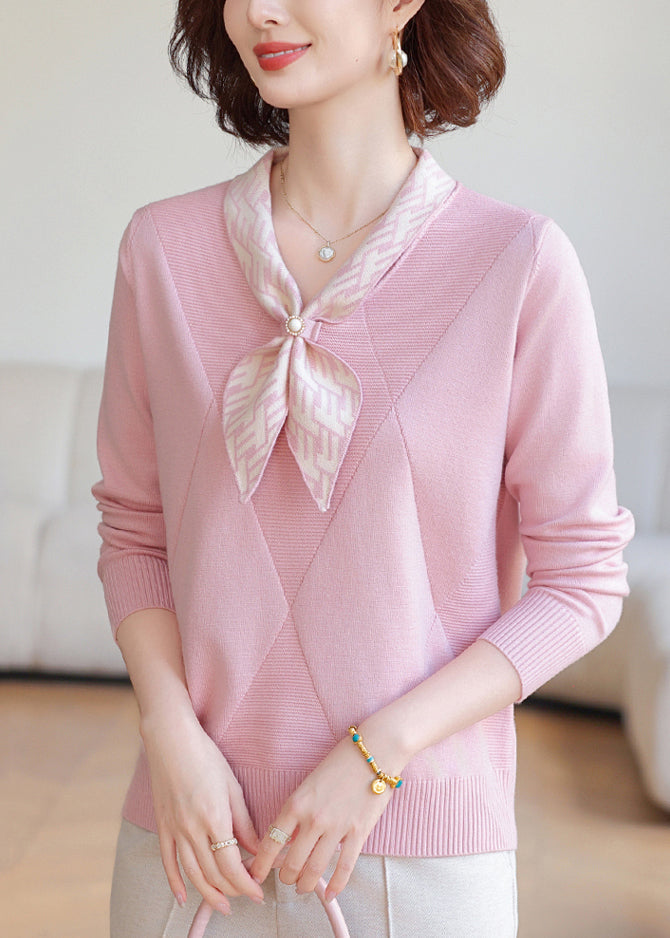 Well Tailored Pullover with a Graceful Silhouette
