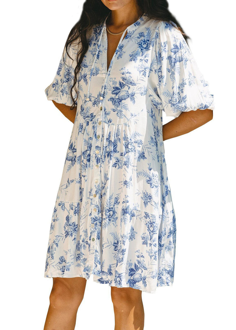 A Vintage Style Dress with Delicate Timeless Details
