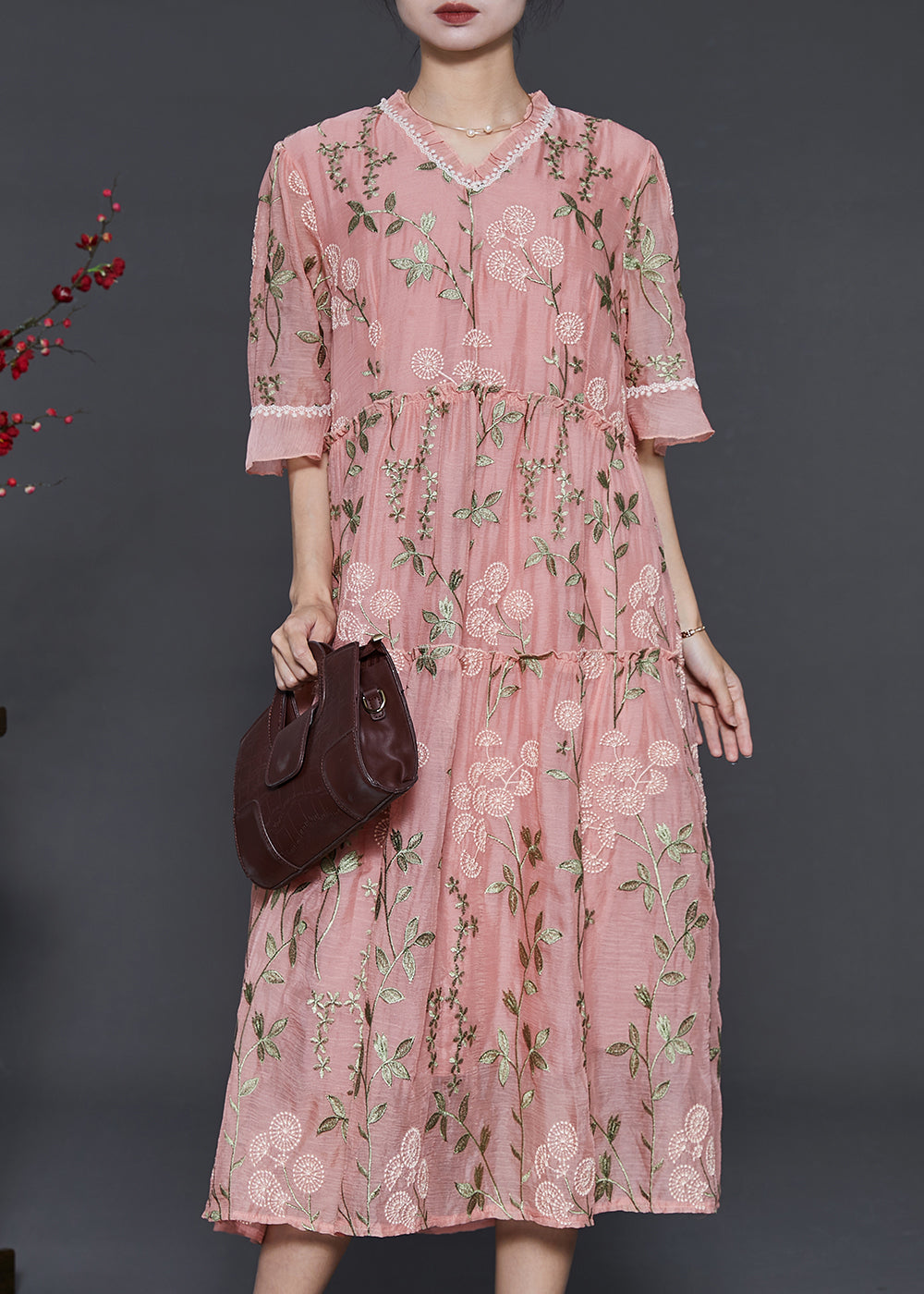 A Vintage Style Dress with Delicate Timeless Details