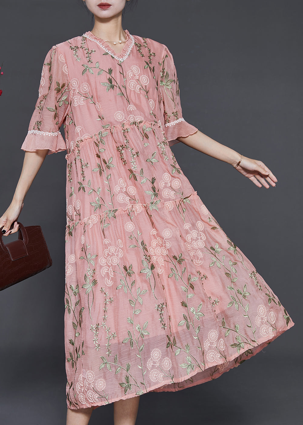 A Vintage Style Dress with Delicate Timeless Details