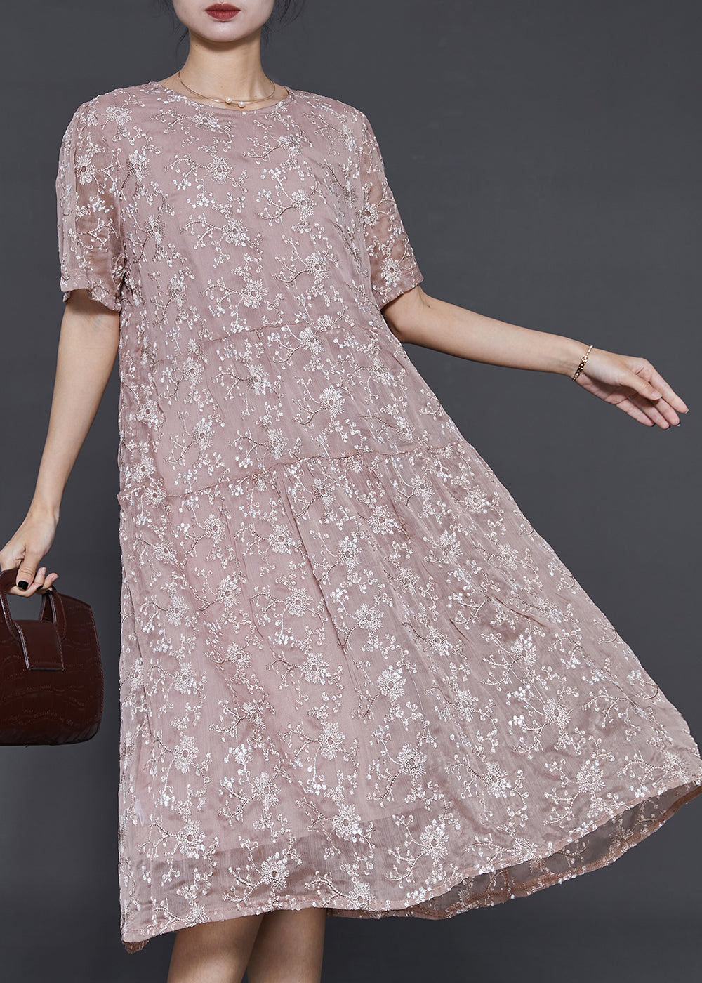 A Vintage Style Dress with Delicate Timeless Details