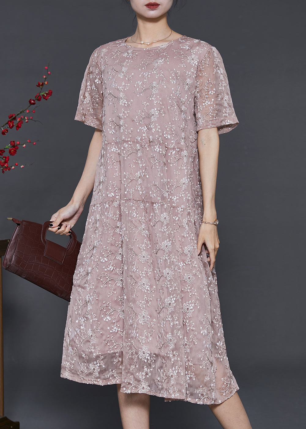 A Vintage Style Dress with Delicate Timeless Details