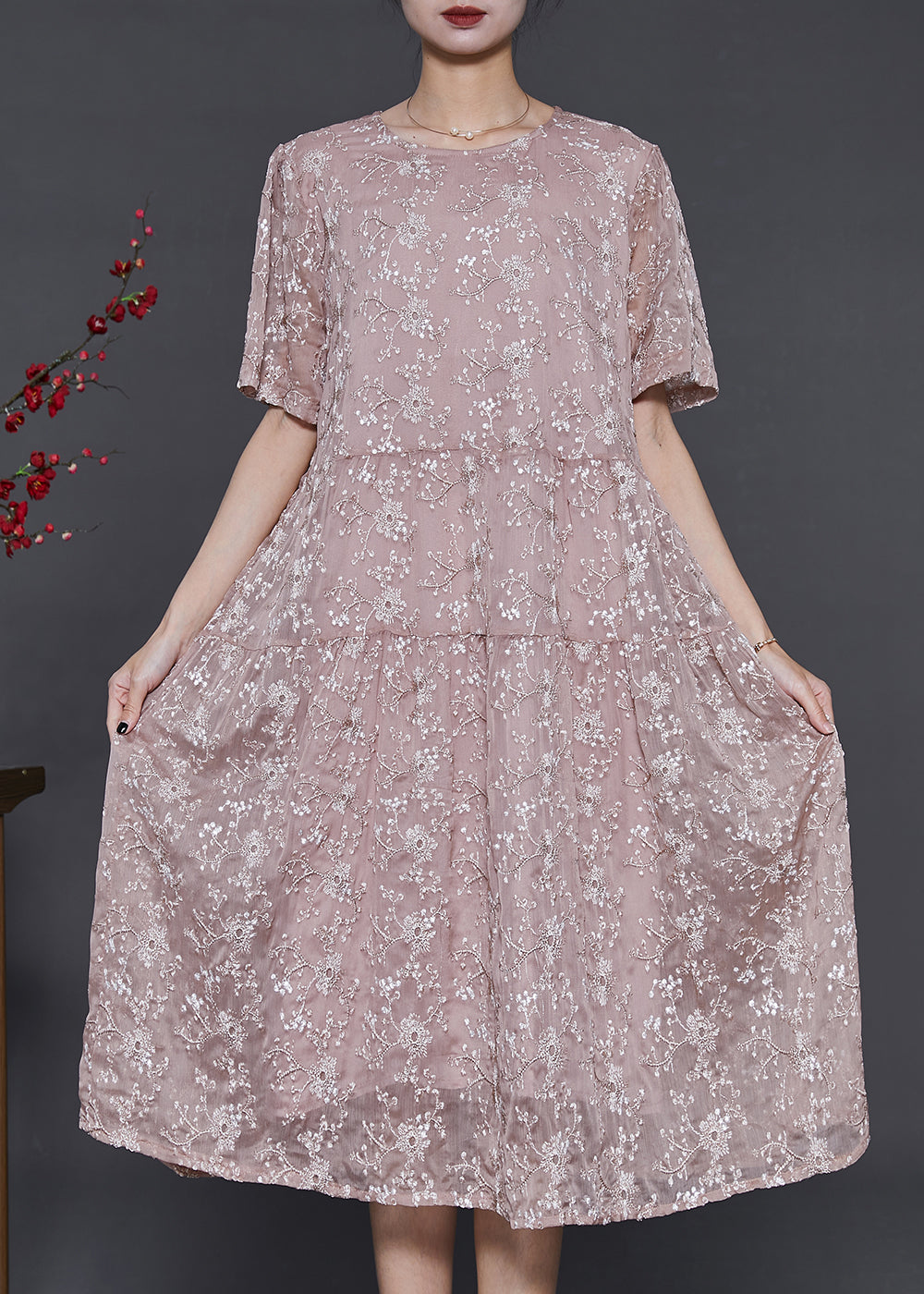 A Vintage Style Dress with Delicate Timeless Details