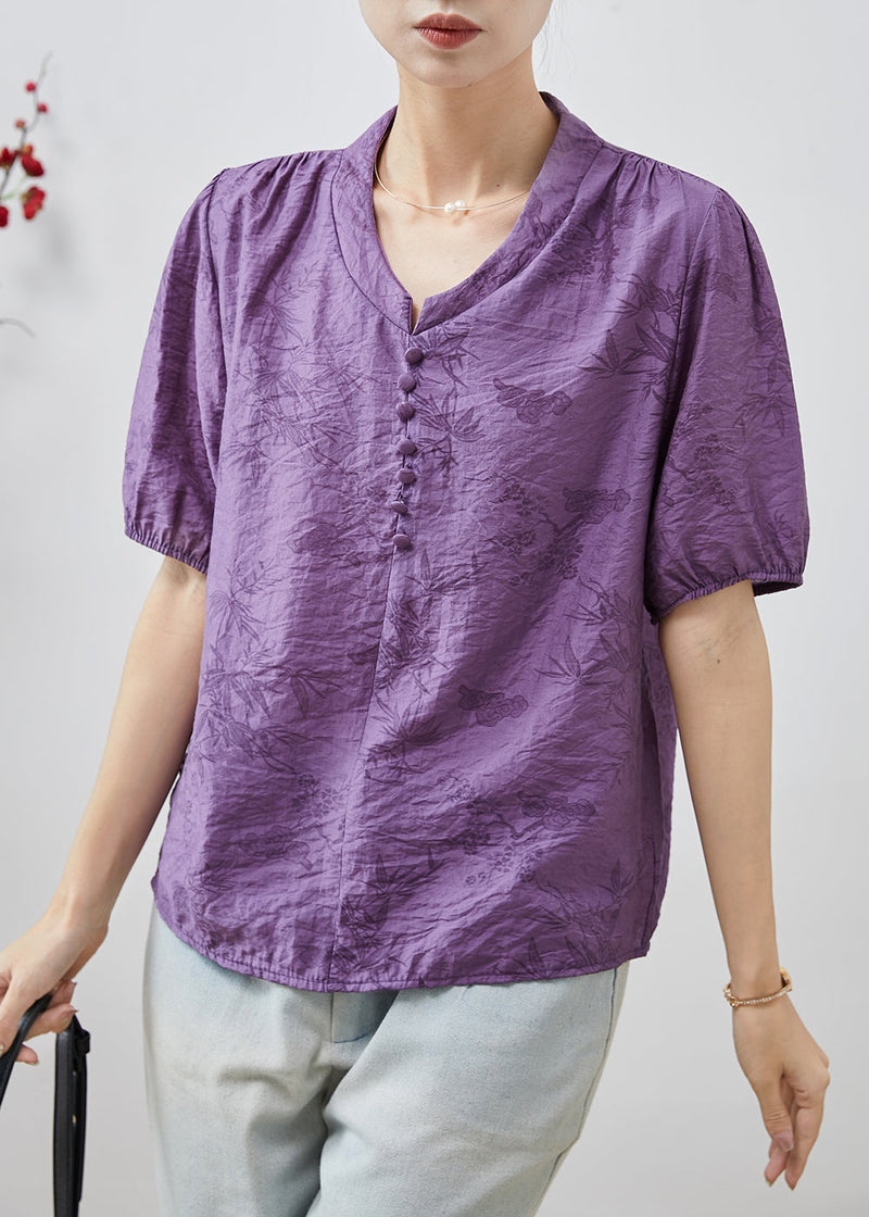 A Vintage Style Shirt with Delicate Timeless Details