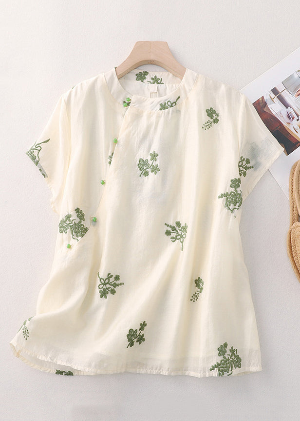A Vintage Style Blouse with Delicate Timeless Details