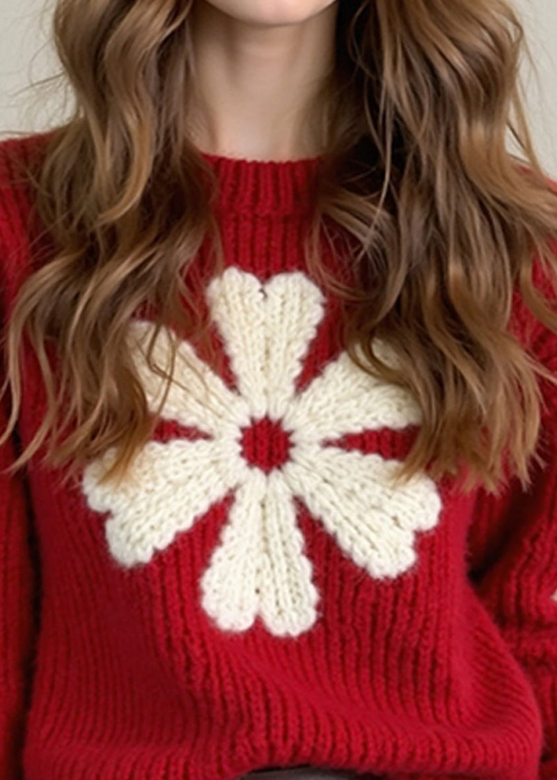A Vintage Style Sweater with Delicate Timeless Details