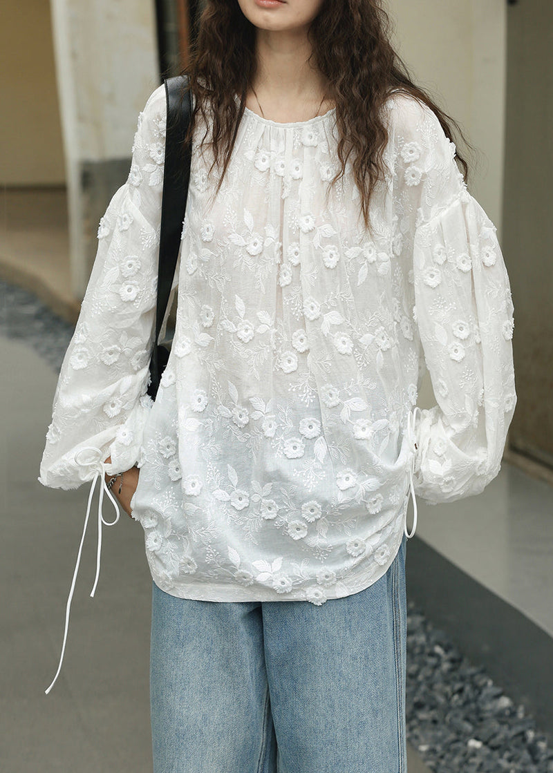 A Vintage Style Shirt with Delicate Timeless Details
