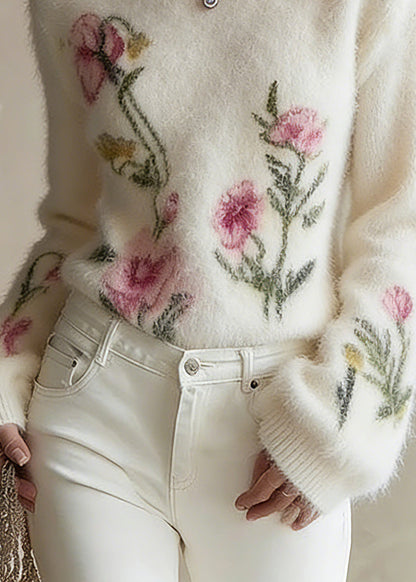 Vintage Inspired Sweater with a Contemporary Edge