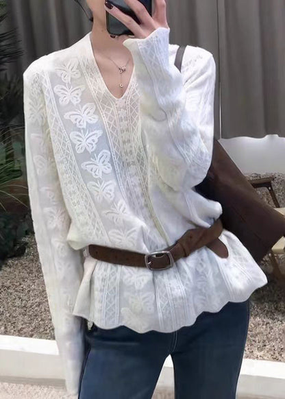 A Vintage Style Top with Delicate Timeless Details