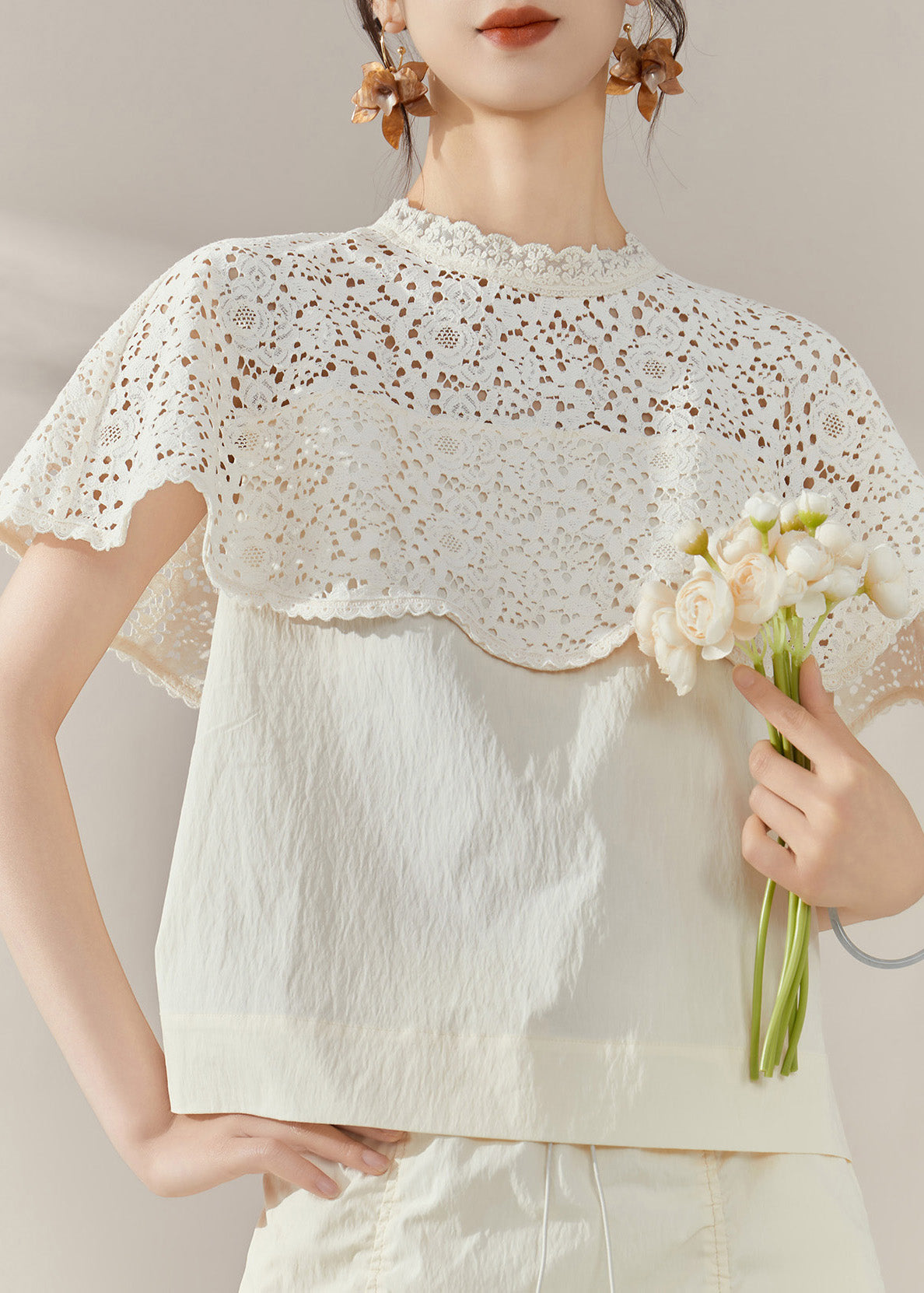 Well Tailored Shirt with a Graceful Silhouette