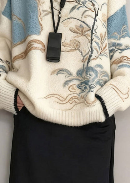 Well Tailored Sweater with a Graceful Silhouette