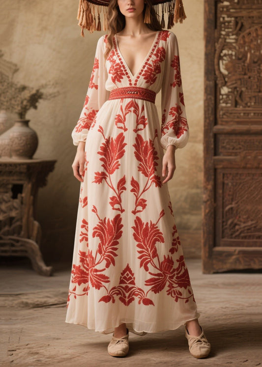 A Vintage Style Dress with Delicate Timeless Details