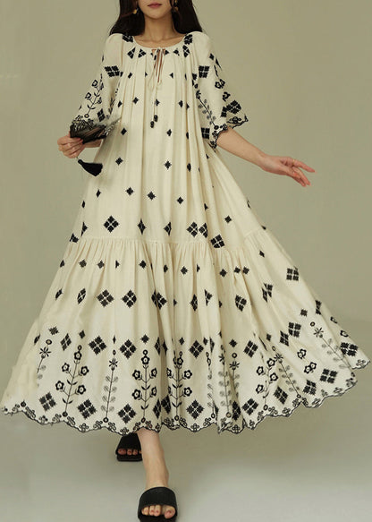 A Vintage Style Dress with Delicate Timeless Details