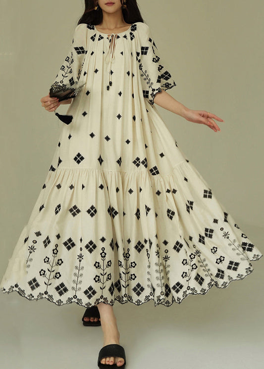 A Vintage Style Dress with Delicate Timeless Details