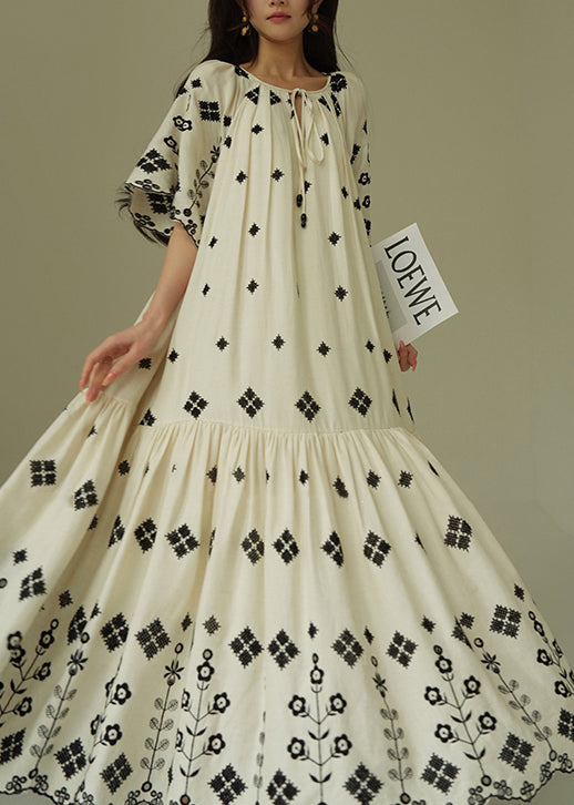 A Vintage Style Dress with Delicate Timeless Details