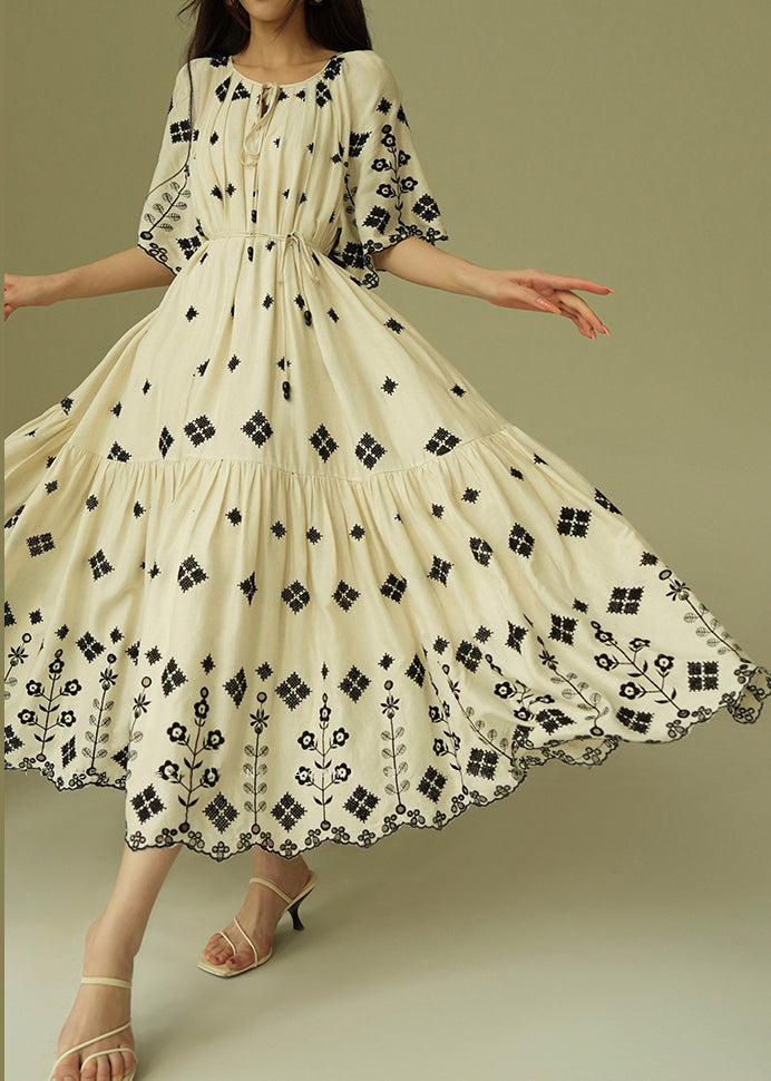 A Vintage Style Dress with Delicate Timeless Details