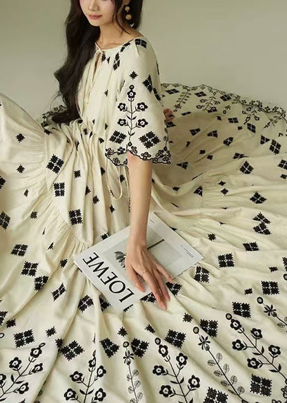 A Vintage Style Dress with Delicate Timeless Details