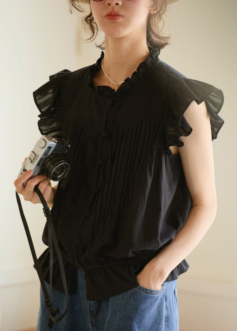 A Vintage Style Blouse with Delicate Timeless Details