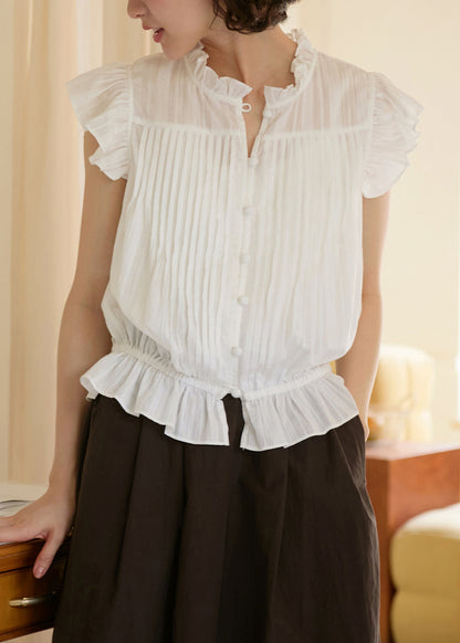 A Vintage Style Blouse with Delicate Timeless Details