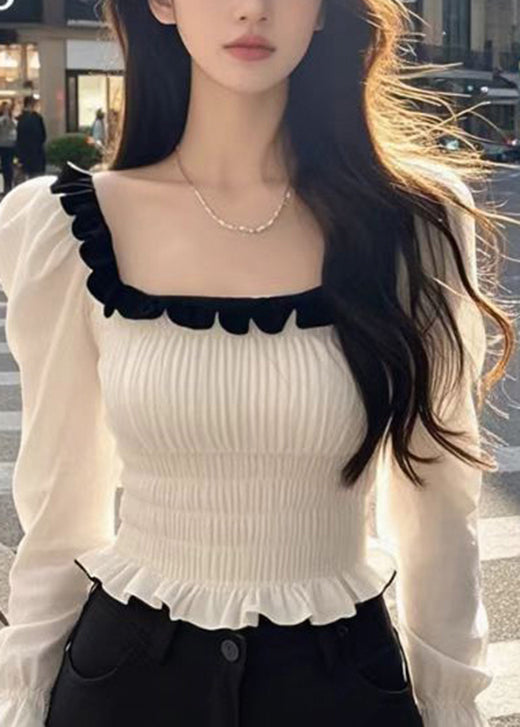 Well Tailored Top with a Graceful Silhouette