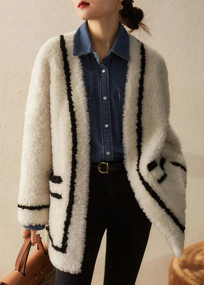 A Vintage Style Coat with Delicate Timeless Details