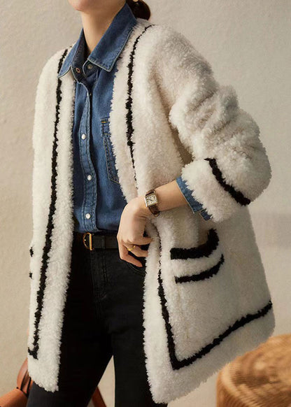 A Vintage Style Coat with Delicate Timeless Details
