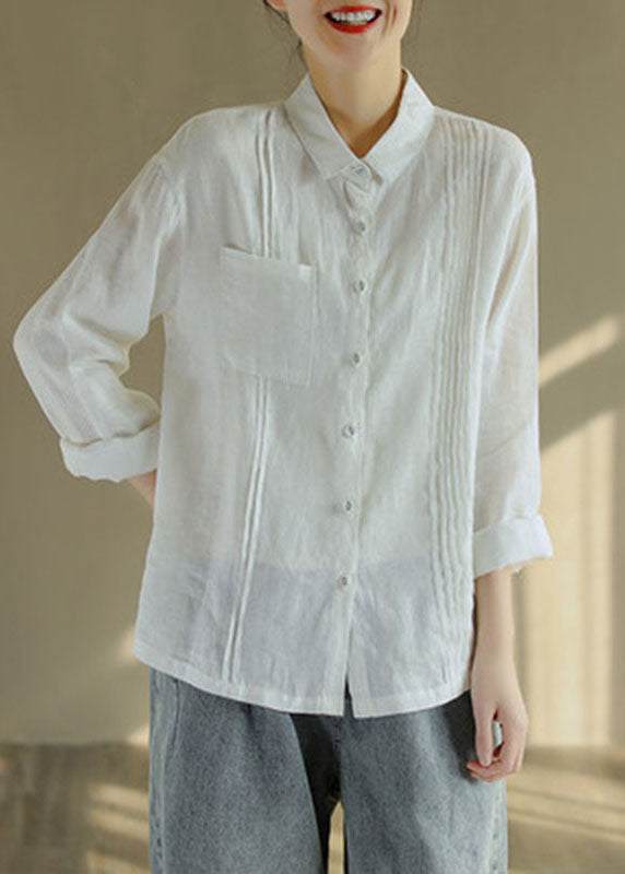 Well Tailored Blouse with a Graceful Silhouette