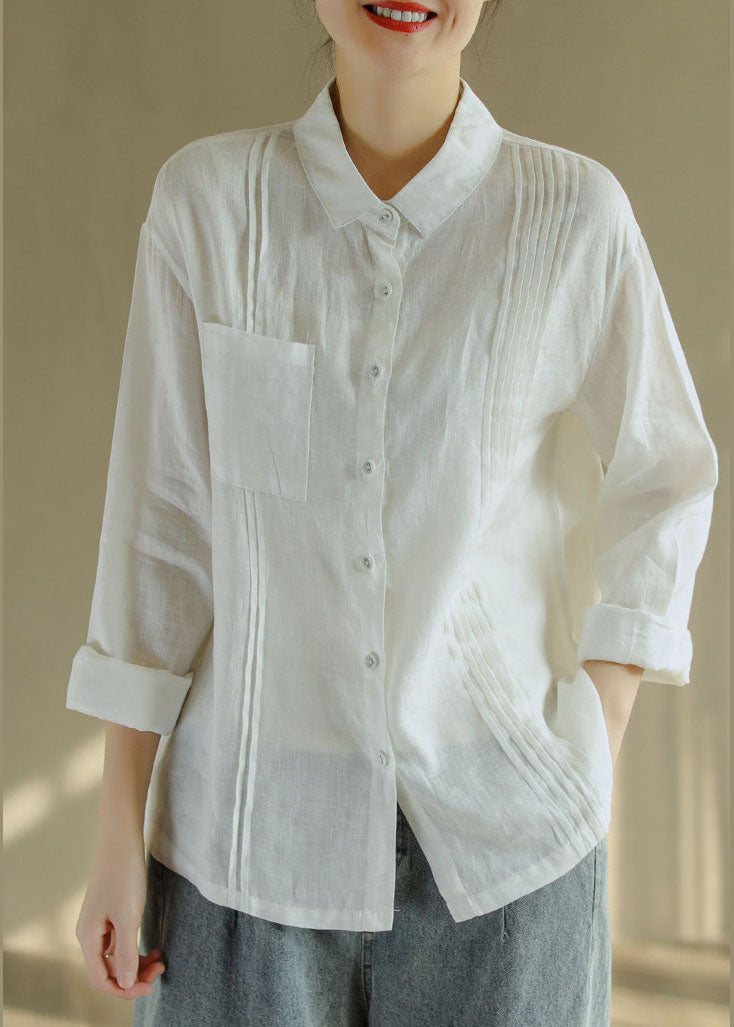 Well Tailored Blouse with a Graceful Silhouette