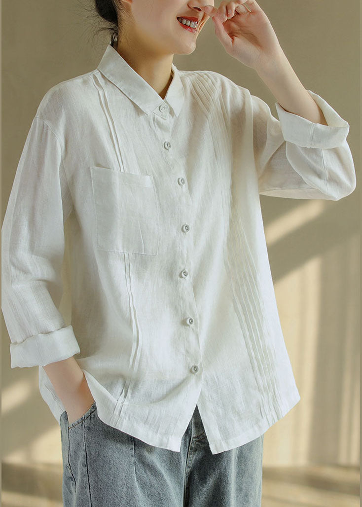 Well Tailored Blouse with a Graceful Silhouette
