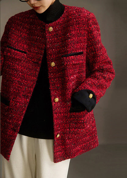 A Vintage Style Coat with Delicate Timeless Details