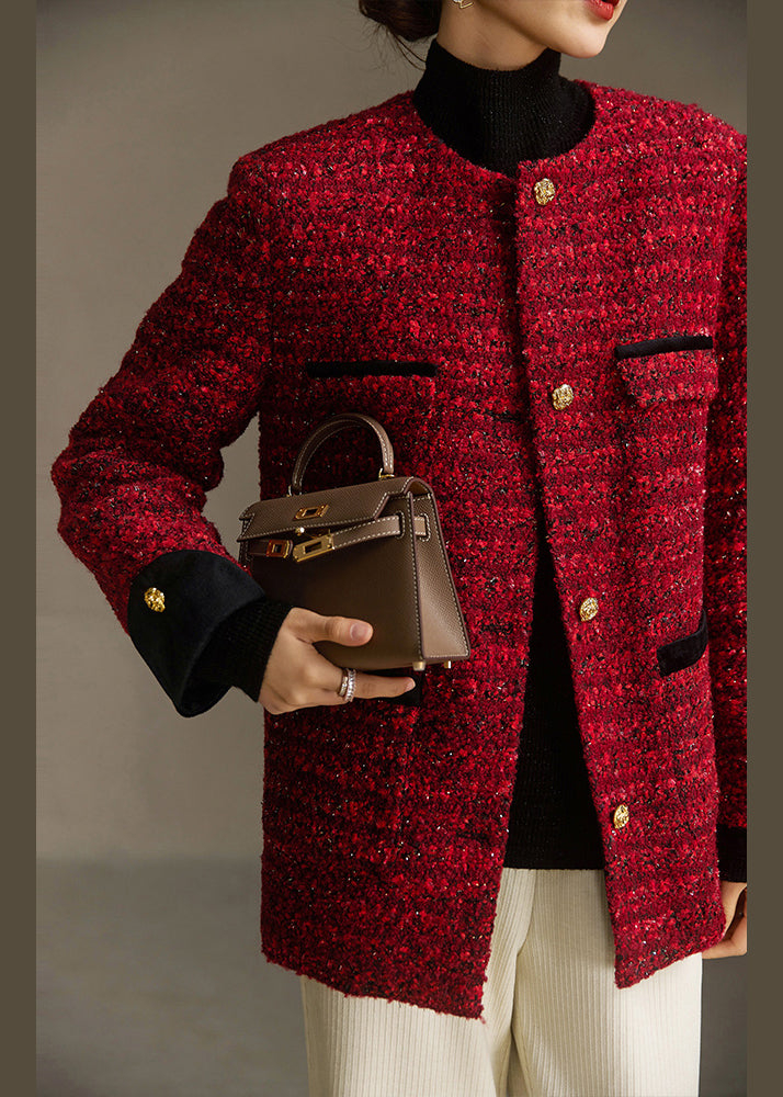 A Vintage Style Coat with Delicate Timeless Details