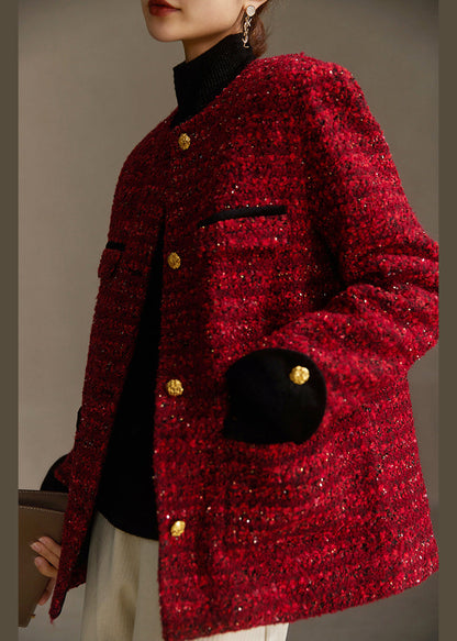 A Vintage Style Coat with Delicate Timeless Details