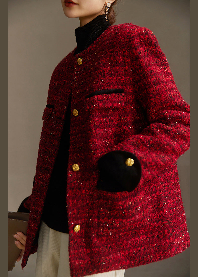 A Vintage Style Coat with Delicate Timeless Details