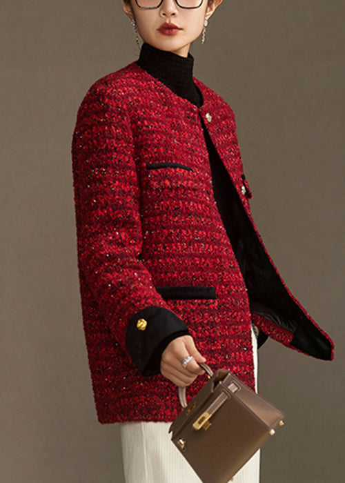 A Vintage Style Coat with Delicate Timeless Details