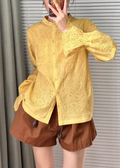 A Vintage Style Shirt with Delicate Timeless Details