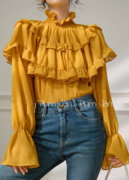 A Vintage Style Top with Delicate Timeless Details
