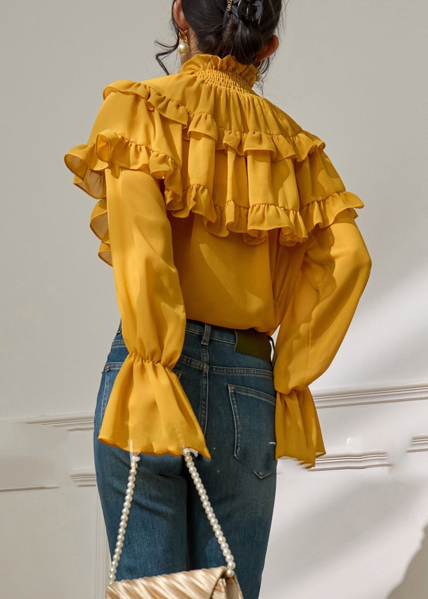 A Vintage Style Top with Delicate Timeless Details