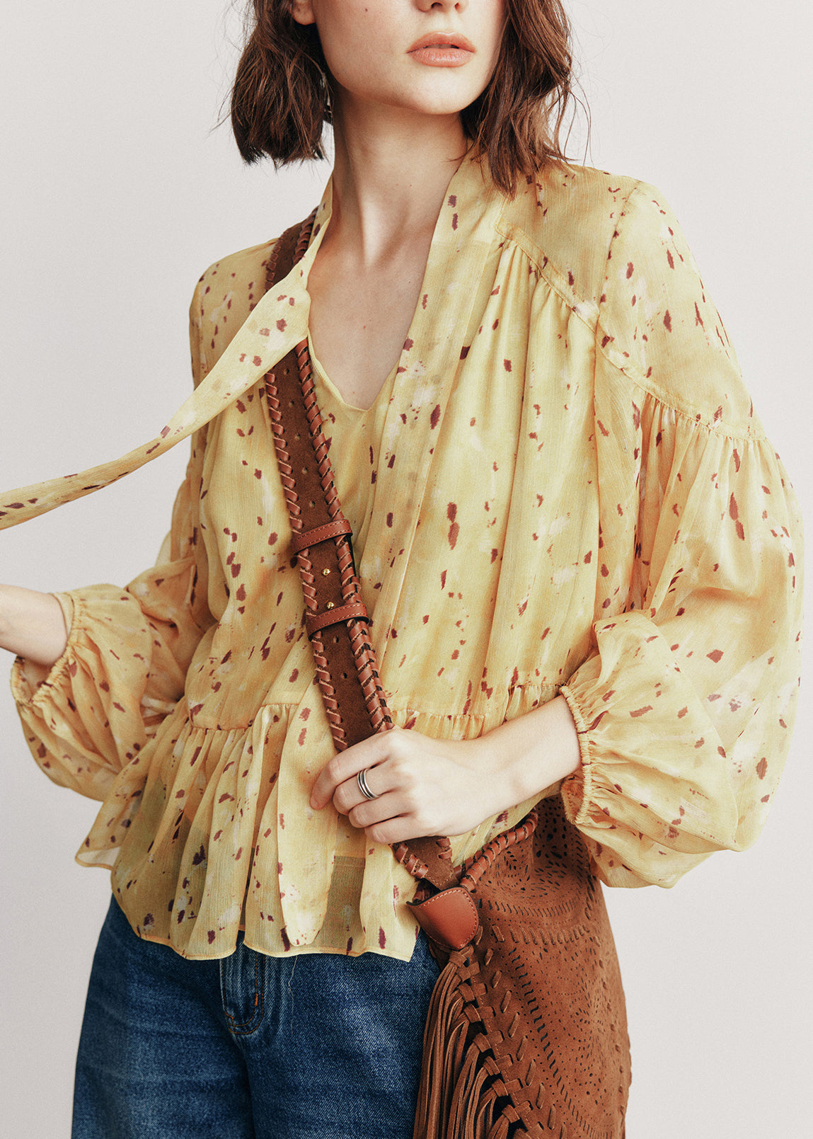 Beautifully Finished Blouse in a Timeless Design