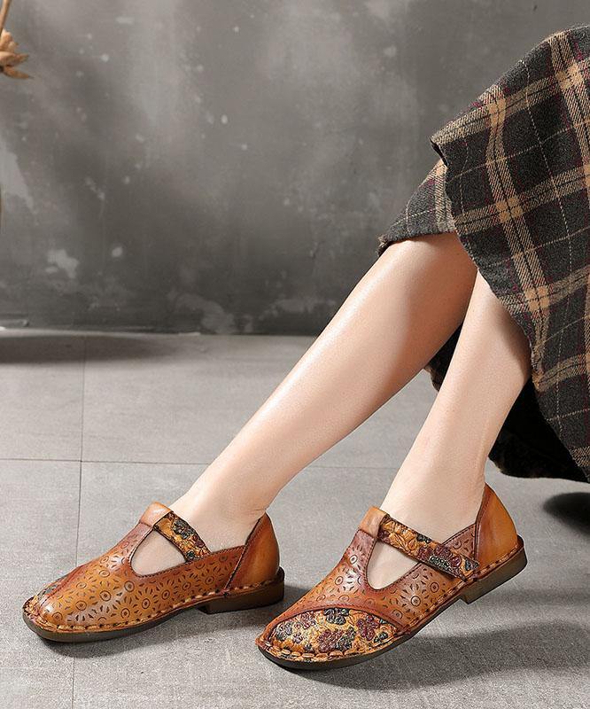 Vintage Inspired Orthopedic Flats