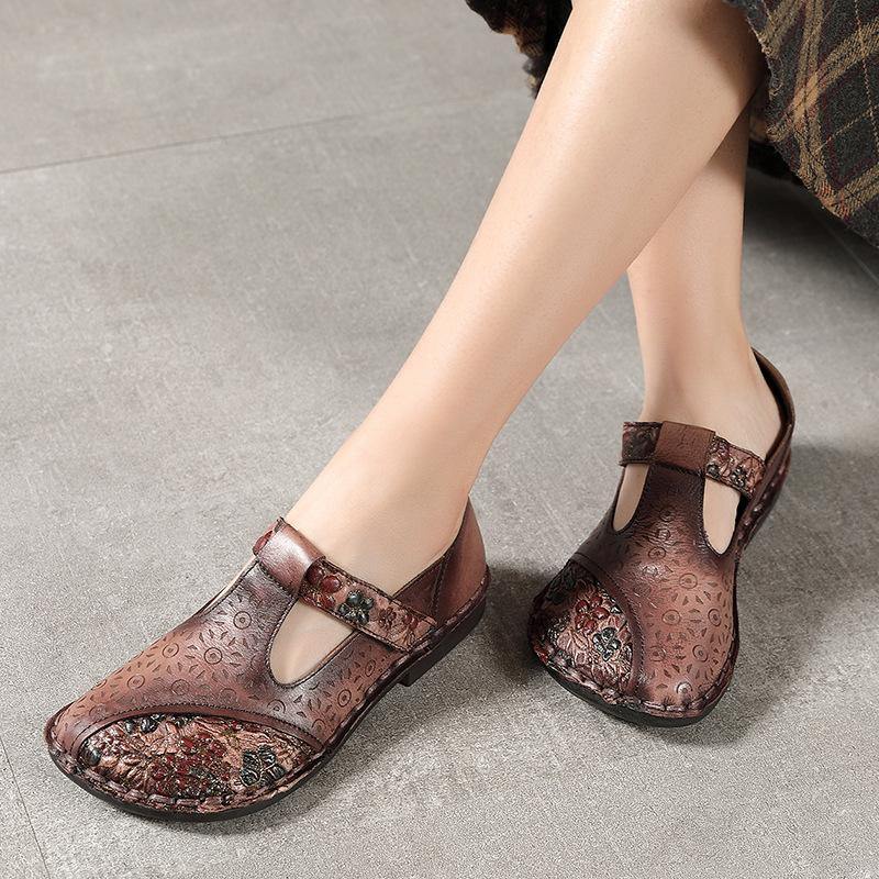 Vintage Inspired Orthopedic Flats
