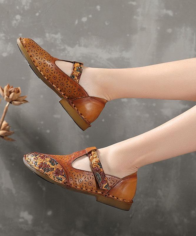 Vintage Inspired Orthopedic Flats
