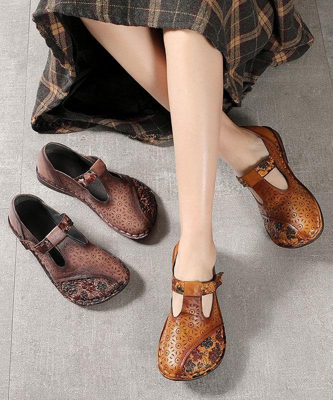 Vintage Inspired Orthopedic Flats
