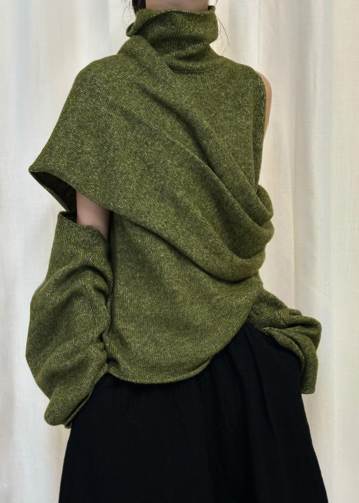 A Vintage Style Sweater with Delicate Timeless Details
