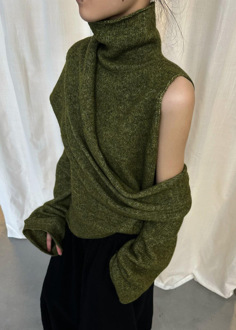 A Vintage Style Sweater with Delicate Timeless Details