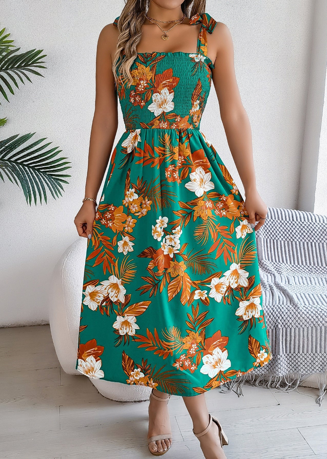 A Vintage Style Dress with Delicate Timeless Details