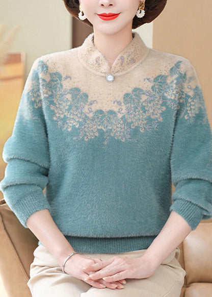 A Vintage Style Sweater with Delicate Timeless Details